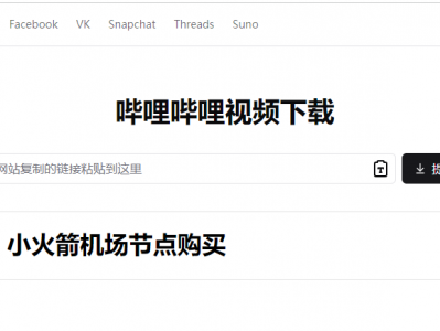 B站bilibili视频下载网站